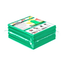 Мешки для мусора 160 л, зеленые, в пачке 10 шт., ПВД, 40 мкм, 900х1100 мм, i-Bag в Старом Осколе