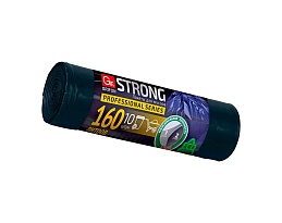 Мешки для мусора 160 л, двухслойные, синие, в рулоне 10 шт., ПВД, 30 мкм, 1100х800 мм, GRIFON SUPER POWER , 101-092 в Старом Осколе