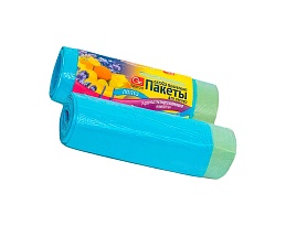 Мешки для мусора 35 л, ароматизированные, Морской Бриз, голубые, в рулоне 10 шт., ПНД, 12 мкм, 560х530 мм, GRIFON Aroma, 101-080 M в Старом Осколе