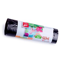 Мешки для мусора 30 л, черные, в рулоне 20 шт., ПНД, 6 мкм, 600х500 мм, Концепция Быта ЭкоДом, 601348 в Старом Осколе Мешки для мусора 30 л, черные, в рулоне 20 шт., ПНД, 6 мкм, 600х500 мм, Концепция Быта ЭкоДом, 601348 в Старом Осколе