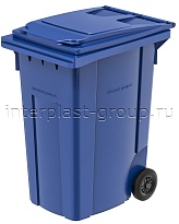 Мусорный контейнер 360 л синий 360 синий в Старом Осколе