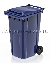 Контейнер для мусора 240 л синий облегченный 240 синий в Старом Осколе Контейнер для мусора 240 л синий облегченный 240 синий в Старом Осколе