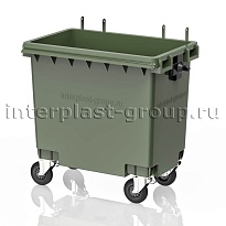 Мусорный контейнер 770 л зеленый без крышки 770 зеленый в Старом Осколе Мусорный контейнер 770 л зеленый без крышки 770 зеленый в Старом Осколе