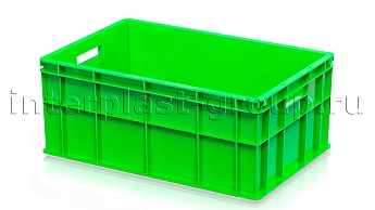 Ящик для молока, мяса, овощей и фруктов сплошной светло-зеленый в Старом Осколе Ящик для молока, мяса, овощей и фруктов сплошной светло-зеленый в Старом Осколе