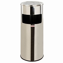 Урна с пепельницей 27 л, нержавеющая сталь, зеркальная, LAIMA PROFESSIONAL в Старом Осколе Урна с пепельницей 27 л, нержавеющая сталь, зеркальная, LAIMA PROFESSIONAL в Старом Осколе