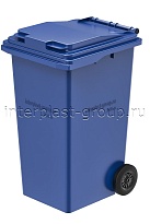 Контейнер для мусора 240 л синий 240 синий в Старом Осколе Контейнер для мусора 240 л синий 240 синий в Старом Осколе