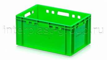 Ящик для мяса и колбасных изделий Е-3 светло-зеленый в Старом Осколе