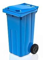 Мусорный контейнер 120 л голубой в Старом Осколе