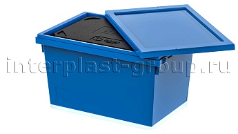 Изотермический контейнер KV 6432 в сборе с крышкой голубой в Старом Осколе Изотермический контейнер KV 6432 в сборе с крышкой голубой в Старом Осколе