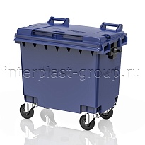Контейнер для мусора 660 л синий 660 синий в Старом Осколе Контейнер для мусора 660 л синий 660 синий в Старом Осколе