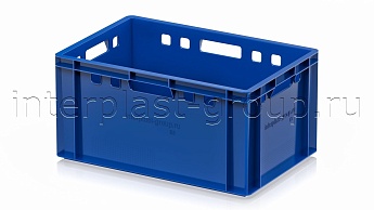 Ящик для мяса и колбасных изделий Е-3 синий в Старом Осколе