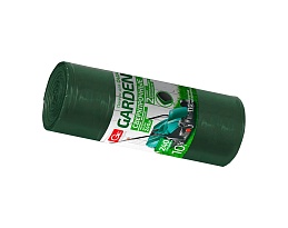Мешки для мусора 240 л, двухслойные, зеленый, в рулоне 10 шт., ПВД 35 мкм, 1400х1100 мм, GRIFON PROFF GARDEN, 101-520 в Старом Осколе