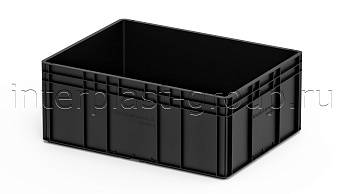 Евроконтейнер закрытые ручки/усиленное дно в Старом Осколе Евроконтейнер закрытые ручки/усиленное дно в Старом Осколе