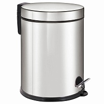 Ведро-контейнер для мусора урна с педалью LAIMA Classic Plus, 12 л, зеркальное в Старом Осколе Ведро-контейнер для мусора урна с педалью LAIMA Classic Plus, 12 л, зеркальное в Старом Осколе