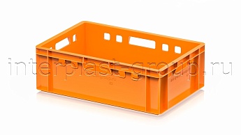 Ящик для мяса и колбасных изделий Е-2 оранжевый в Старом Осколе