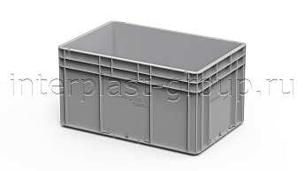 Евроконтейнер закрытые ручки/сплошное дно в Старом Осколе Евроконтейнер закрытые ручки/сплошное дно в Старом Осколе