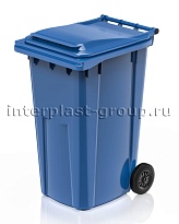 Контейнер для мусора 240 л голубой облегченный 240 голубой в Старом Осколе Контейнер для мусора 240 л голубой облегченный 240 голубой в Старом Осколе