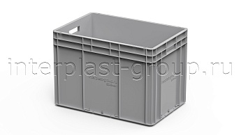Евроконтейнер открытые ручки/сплошное дно в Старом Осколе Евроконтейнер открытые ручки/сплошное дно в Старом Осколе