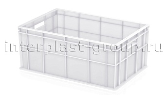 Ящик для молока, мяса, овощей и фруктов сплошной белый в Старом Осколе