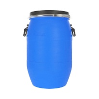 Бочка пластиковая 65 л с хомутом в Старом Осколе